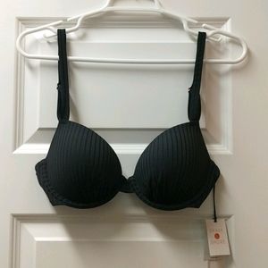 Shade & Shore Cheeky Black Bikini Top